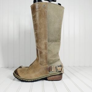 Sorel Women's Two-Tone Leather Slimboot